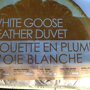 White down comforter